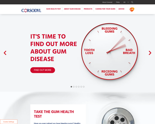 Corsodyl Logo