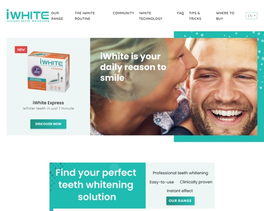 I White Instant Logo